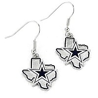 Dallas Cowboys Earrings State Design