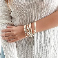 Leather Wrap Bracelet For Women Handmade Clasp Bangle Bracelet With Pearl Beads Crystal Wristbands Jewelry Gift For Sisters T