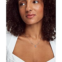 Kendra Scott Nola Pendant Necklace For Women Fashion Jewelry Goldplated Iridescent Drusy