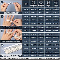 Thunderfit Silicone Wedding Bands Promise Rings For Women Breathable Air Grooves 55Mm Width 15Mm Thick Galaxy Size 354