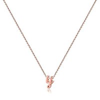 Rose Gold Necklaces For Women Girls 925 Sterling Silver Small Letter Y Initial Necklace For Women Jewelry Girls Kids Necklace M