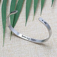 Joycuff Inspirational Bracelets For Her Birthday Day Christmas Gifts For Mama Mom Daughter Sister Simple Fashion Jewelry For Bes