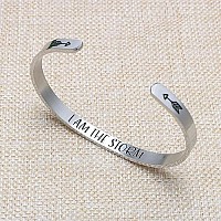 Confirmation Gifts For Her Christian Bracelets For Women Encouragement Birthday Christmas Gifts For Women Men Cuff Bangle With S