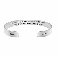 Joycuff Inspirational Bracelets For Her Teen Girls Birthday Gifts For Women Jewelry Christmas Birthday Gifts For Women She Turne