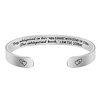 Joycuff Inspirational Bracelets For Women Inspirational Cuff Bangle For Her With Engraved Message Christmas Birthday Gifts For H