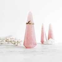 Monument Gemstone Ring Stacker