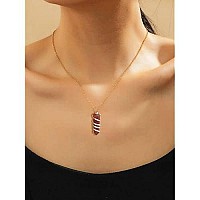 Red Carnelian Pendant Necklace For Women Wrapped Healing Crystal Necklace Natural Stones Charm Necklace For Girls