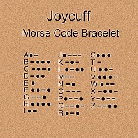 Joycuff I Love You Morse Code Bracelets For Boyfriend And Girlfriend Husband Wife Mothers Day Birthday Christmas Gifts Jewelry C