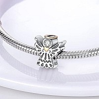 Mula 925 Sterling Silver Charms For Bracelets And Necklaces Family Letters Dangle Pendants Airplane Travel Beads Family Tree Cha