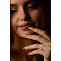 Inenimartj Initial Rings For Women Girls Stackable Butterfly Initial Letter Rings Adjustable Crystal Inlaid Q Capital Alphabet R