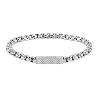 Lacoste Lessentiel Mens Stainless Steel Chain Bracelets Model 2040123