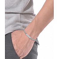 Lacoste Lessentiel Mens Stainless Steel Chain Bracelets Model 2040123