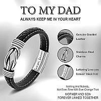 Joycuff Dad Birthday Gifts From Daughter Gifts For Dad Unique Fathers Day Christmas Jewelry For Father Knot Bracelet For Men P