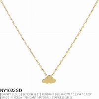 Dainty Cloud Necklaces By Dobbi Variety Of Colors Available