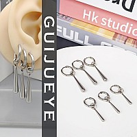 Guijueye One Piece Roronoa Zoro Earrings Anime Cosplay Jewelry Anime Lover Gifts Surgical Steel Baseball Bat Dropdangle Smal