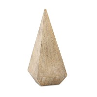 Palison Wooden Pyramid Design Ring Holder Large