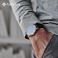 Fullmosa 20Mm Leather Watch Bands Compatible With Samsung Galaxy Watch 5 40Mm 44Mmpro 45Mmgalaxy Watch 4 40Mm 44Mmclassic 46M