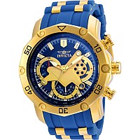 Invicta Mens 22798 Pro Diver Quartz 3 Hand Blue Dial Watch