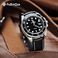 Fullmosa 16Mm Leather Watch Bands Compatible With Skagenskw2765Tissot Seastar 2000Huawei B3B6Casio Dw5600Citizen Ga1058Bl