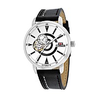 Seapro Mens Elliptic White Automatic Watch