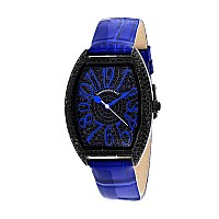 Christian Van Sant Womens Elegant Black Quartz Watch