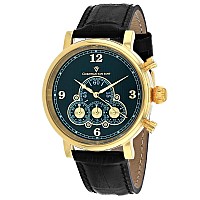 Christian Van Sant Men S Cv0714 Quartz Black Watch