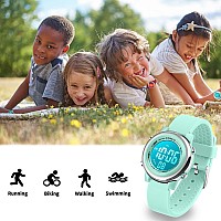 Cofuo Kids Digital Sport Waterproof Watch For Girls Boys Kid Sports Outdoor Led Electrical Watches With Luminous Alarm Stopwatc