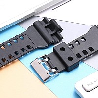 Wristarmor Resin Replacement Watch Band For Casio Gshock Gd120Ga100Ga110Ga700 Mens Strap