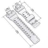 Wristarmor Resin Replacement Watch Band For Casio Gshock Gd120Ga100Ga110Ga700 Mens Strap