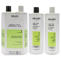 System 2 Duo By Nioxin For Unisex 2 X 338 Oz Shampoo Conditioner