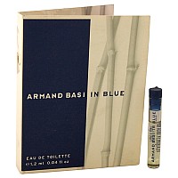 Armand Basi In Blue By Armand Basi For Men 12 Ml Edt Spray Vial On Card Mini