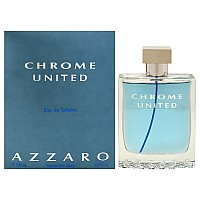 Chrome United By Azzaro For Men 33 Oz Edt Spray