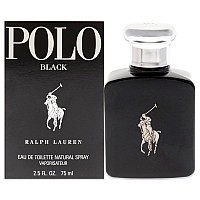 Polo Black By Ralph Lauren For Men 25 Oz Edt Spray