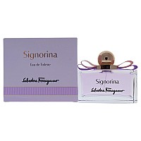 Signorina By Salvatore Ferragamo For Women 34 Oz Edt Spray