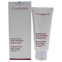 Moisture Rich Body Lotion With Shea Butter Dry Skin By Clarins For Unisex 65 Oz Body Lotion