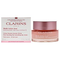 Multiactive Day Cream All Skin Types By Clarins For Women 17 Oz Cream