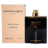 Ungaro Iii By Emanuel Ungaro For Men 34 Oz Edt Spray Tester