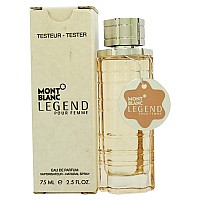 Mont Blanc Legend By Mont Blanc For Women 25 Oz Edp Spray Tester