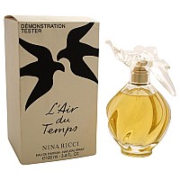 Lair Du Temps By Nina Ricci For Women 34 Oz Edp Spray Tester