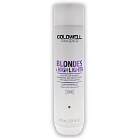 Dualsenses Blondes And Highlights Shampoo By Goldwell For Unisex 101 Oz Shampoo