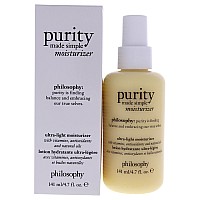 Purity Made Simple Ultra Light Moisturizer By Philosophy For Women 47 Oz Moisturizer