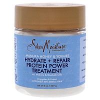 Manuka Honey And Yogurt Hydrate Plus Repair Protein Power Treatment By Shea Moisture For Unisex 8 Oz Treatment