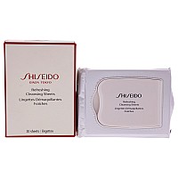 Refreshing Cleansing Sheet By Shiseido For Unisex 30 Count Wipes