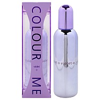 Colour Me Violet By Milton Lloyd For Women 34 Oz Edp Spray