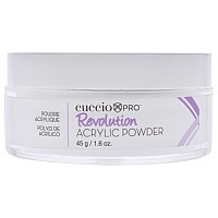 Revolution Acrylic Powder Clear By Cuccio Pro For Women 16 Oz Acrylic Powder