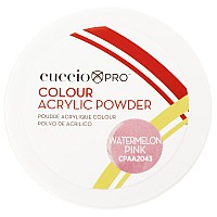 Colour Acrylic Powder Watermelon Pink By Cuccio Pro For Women 16 Oz Acrylic Powder