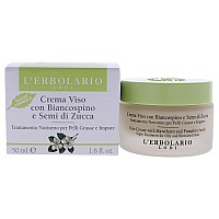 Face Cream Hawthorn And Pumpkin Seeds By Lerbolario For Unisex 16 Oz Cream