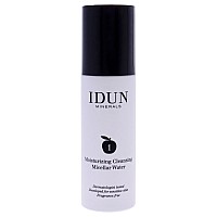 Moisturizing Cleansing Micellar Water By Idun Minerals For Unisex 507 Oz Cleanser