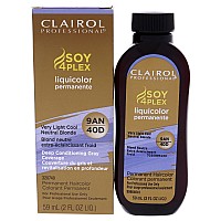 Professional Liquicolor Permanent Hair Color 40D Very Light Cool Neutral Blonde By Clairol For Unisex 2 Oz Hair Color