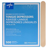 Tongue Depressors Nosterile By Medline For Unisex 500 Pc Depressors